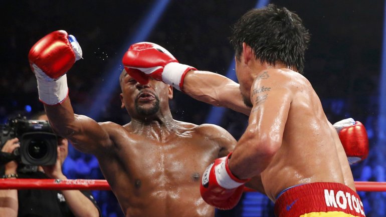 Mayweather el cobarde campeón de box.