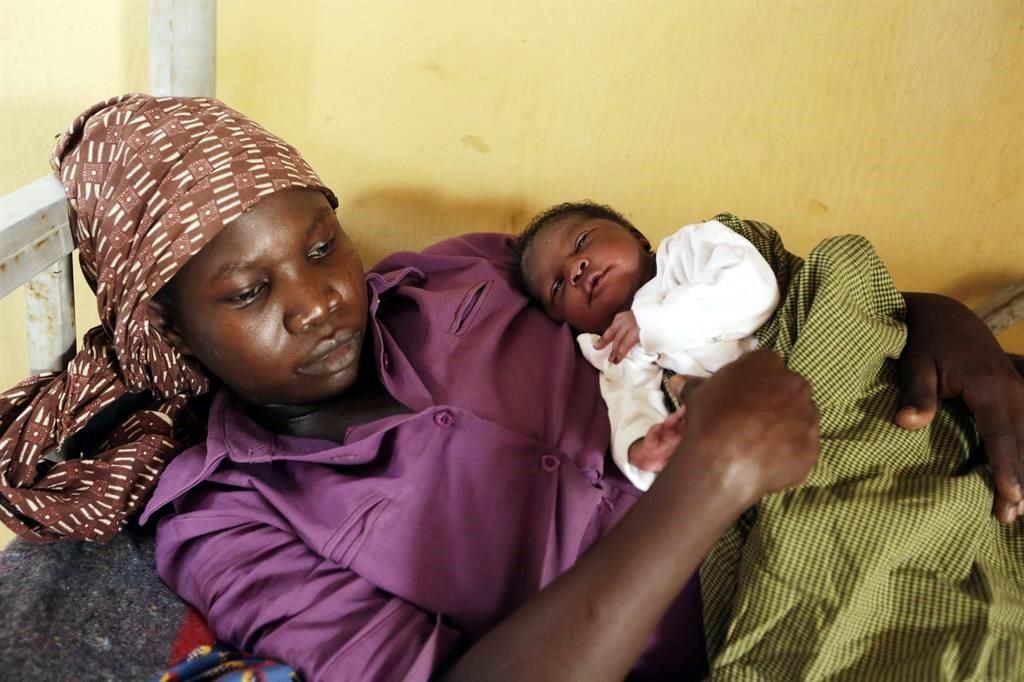 Mujeres rescatadas Boko Haram