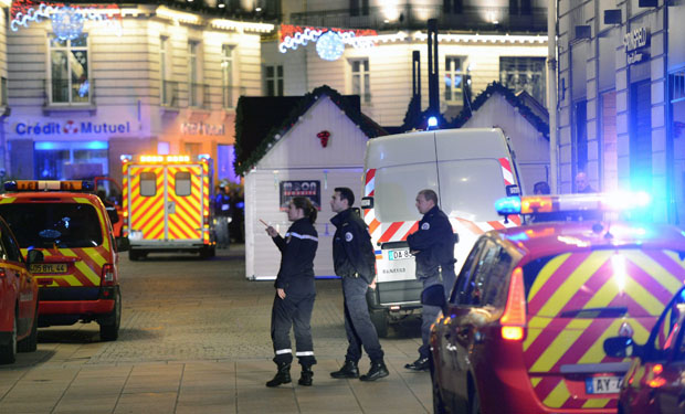 Vídeo que muestra los primeros momentos tras de los ataques en Francia