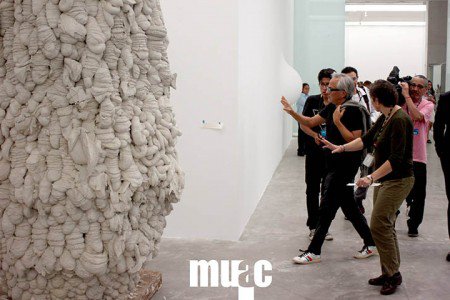 Exhiben obra escultórica de Anish Kapoor en el MUAC.