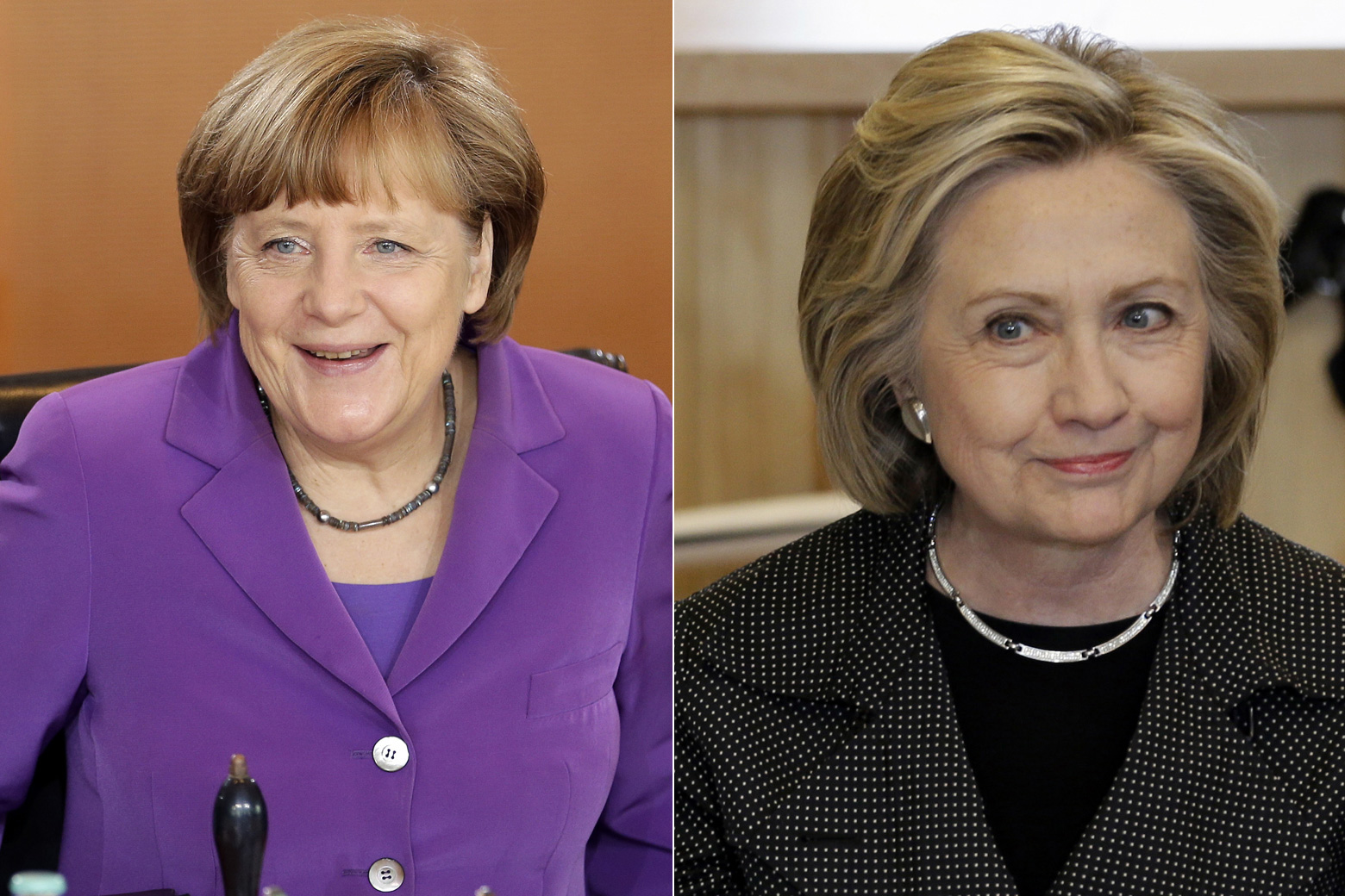 Merkel y Clinton las mujeres que marcan la diferencia.