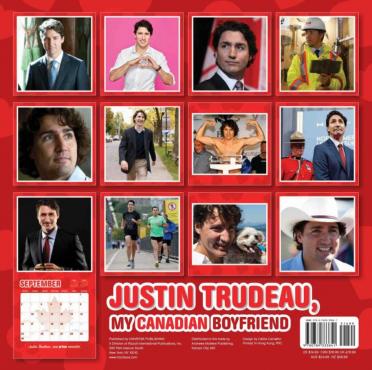 Causa sensación el calendario del Primer Ministro Canadiense: Justin Trudeau.