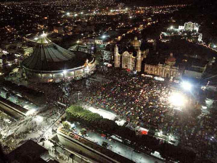 Acuden a la Basílica de Guadalupe más de seis millones de peregrinos este año