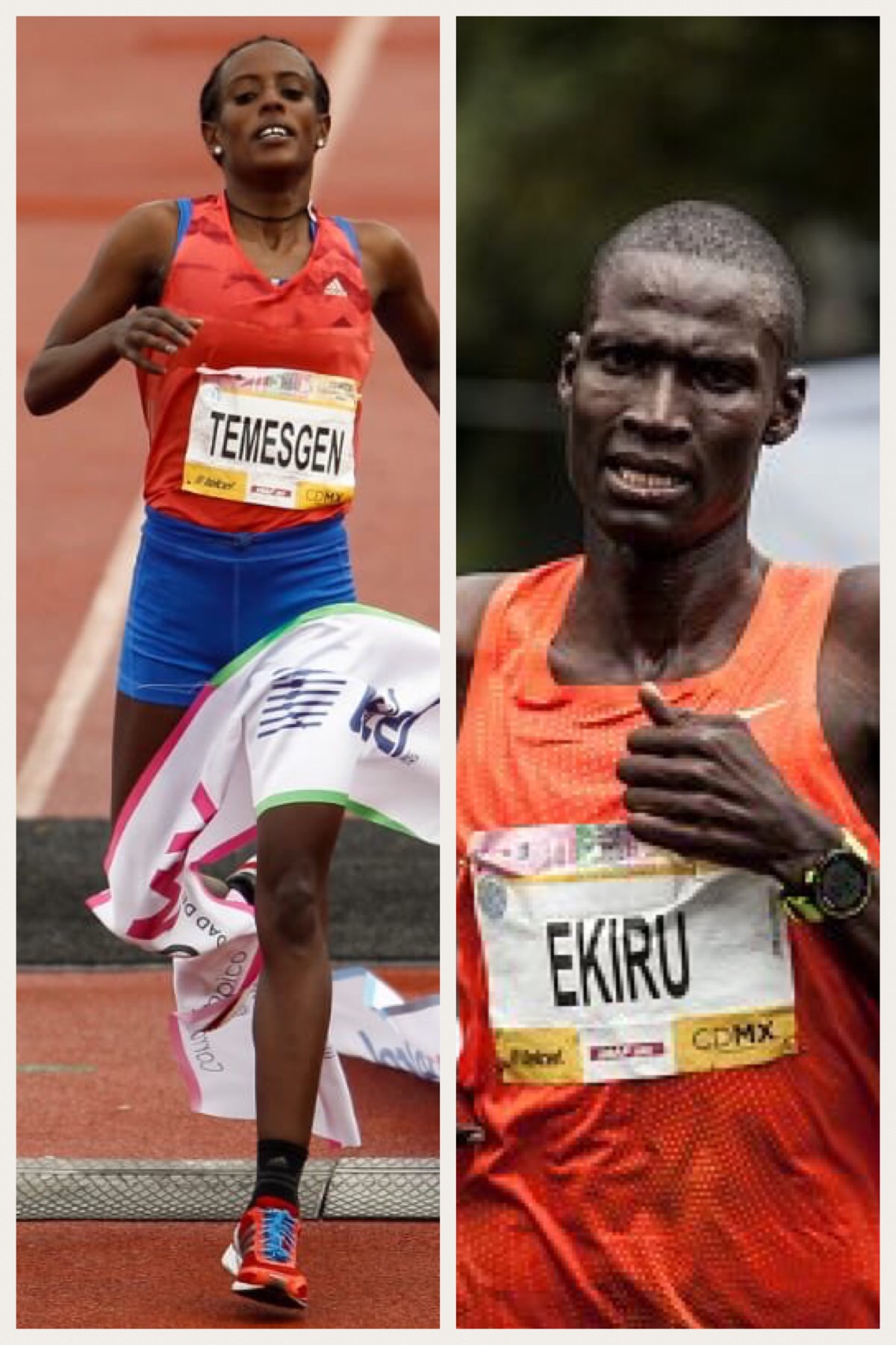 Kenia y Etiopía: “ganadores de la XXXVI edición del Maratón de la Ciudad de México”