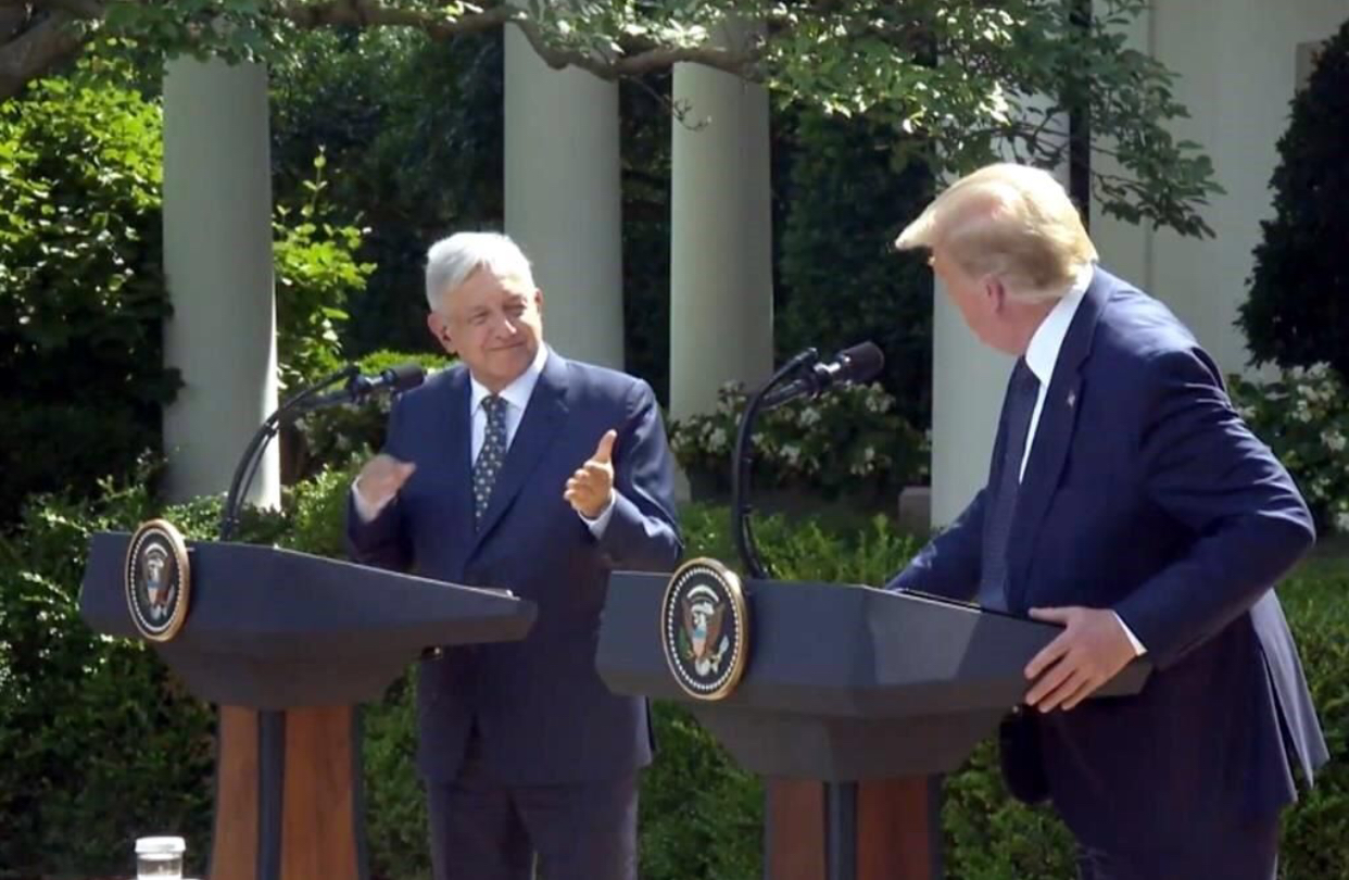 Se reúnen Trump y López Obrador para impulsar la reactivación económica de ambas naciones