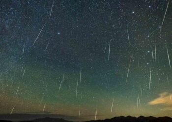 Lluvia de meteoros en el 2025