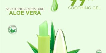 Emoliente para labios de Aloe Vera