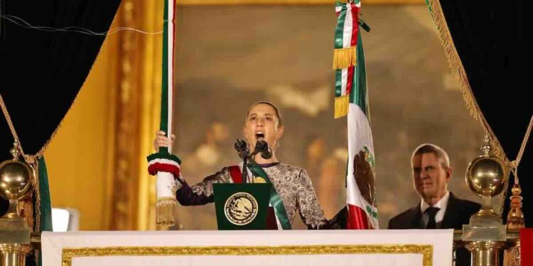 Se lleva a cabo el Grito de Independencia 2025 en Palacio Nacional
