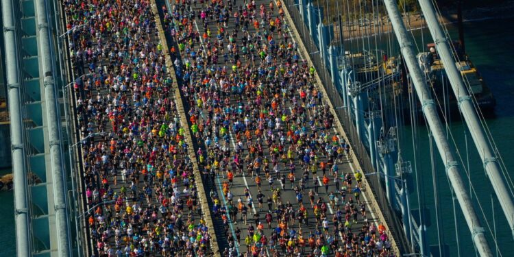 Se lleva a cabo la 54ava edición del Maratón de Nueva York 2025