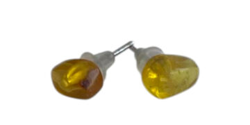 Aretes de ámbar