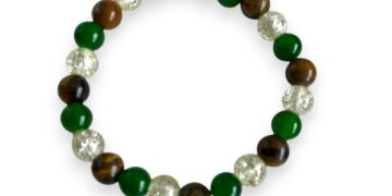 Pulseras de piedras mixtas para cuidar la salud