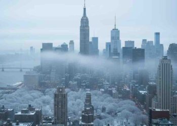 Registran primera tormenta invernal “blizzard” en la Nueva York