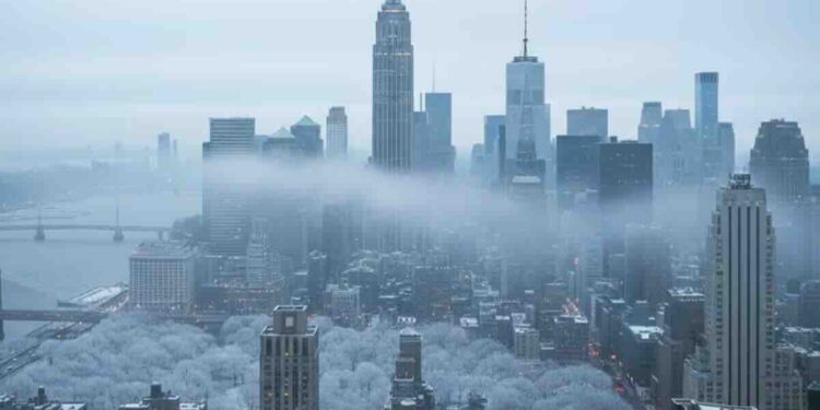 Registran primera tormenta invernal “blizzard” en la Nueva York