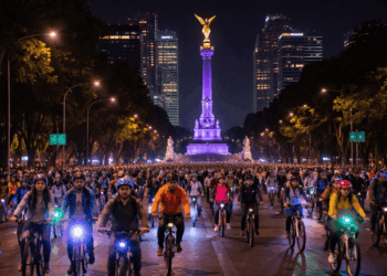 Paseo Nocturno de Primavera en la Ciudad de México