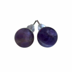 Aretes de piedras naturales: Amatista
