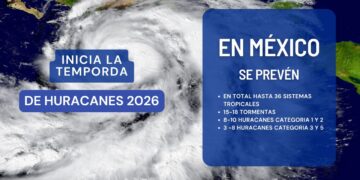 Inicia la temporada de huracanes 2026 en México