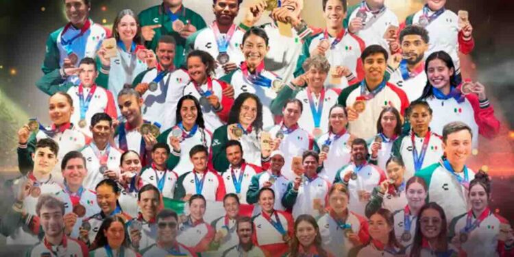 México en primer lugar de los Juegos Centroamericanos