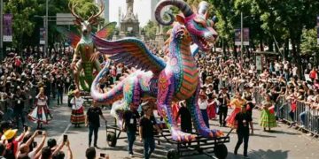 Desfile de Alebrijes Monumentales en Paseo de la Reforma